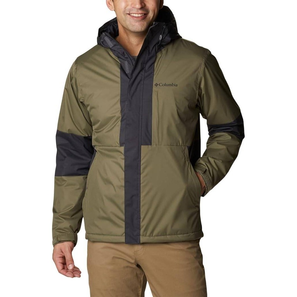 Columbia Men's Oso Mountain Insulated Jacket Stone Green Shark 5X Big NWT